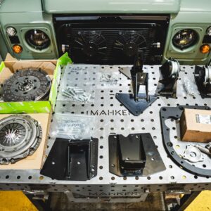 Complete M57 narrow block mounting and adaption kit for Puma Defender