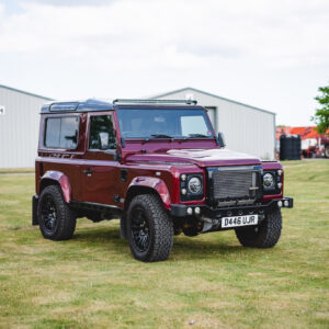 Land Rover Defender 90 M57 - Wee Red