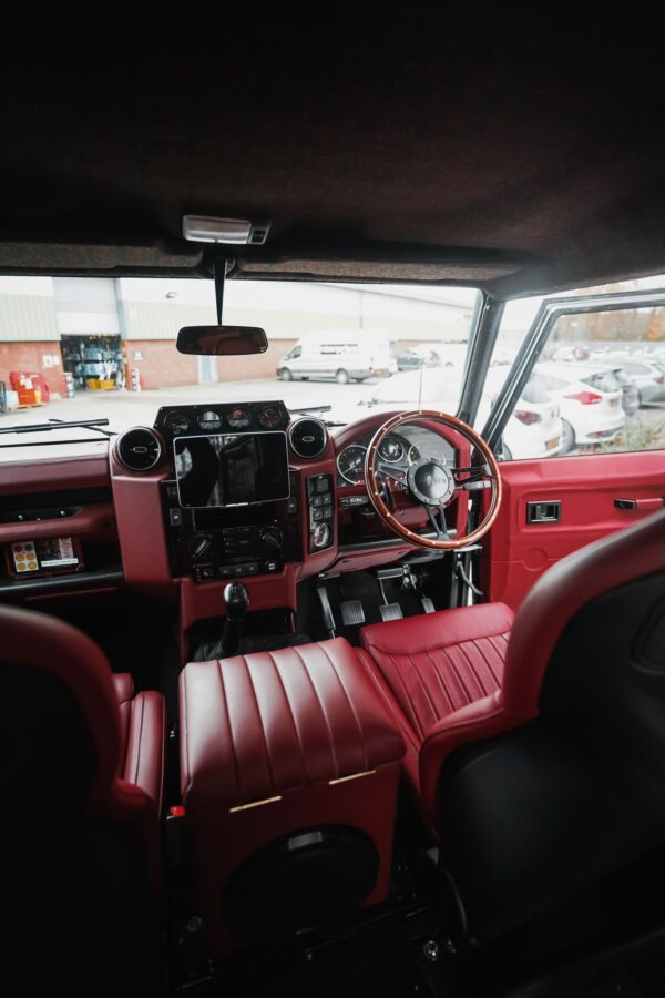 Red Leather Interior - Image 4
