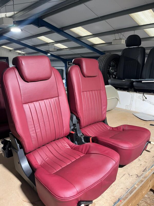 Red Leather Interior - Image 3