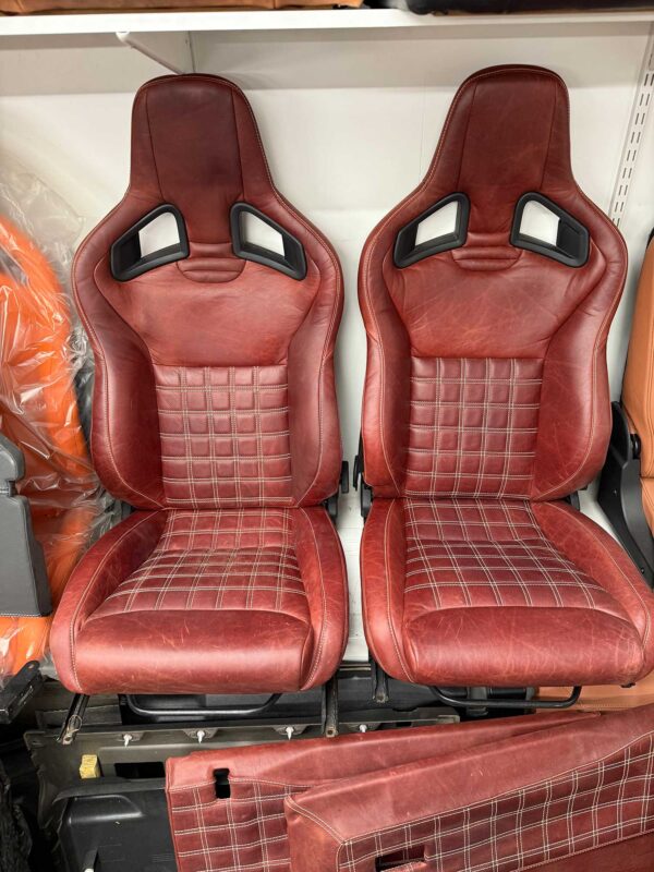 Rosewood Leather Recaro Interior Package