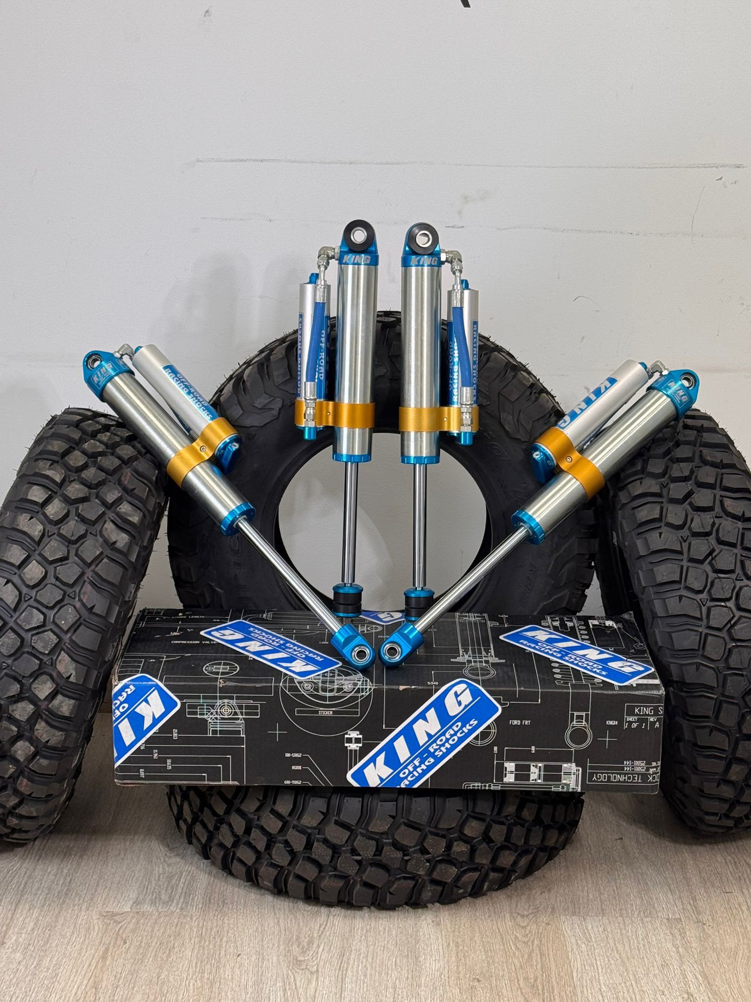 Land Rover Defender King Shocks